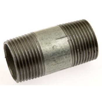 MS Barrel Pipe Nipple Round ERW Commercial (LENGTH:50mm 2" Long)